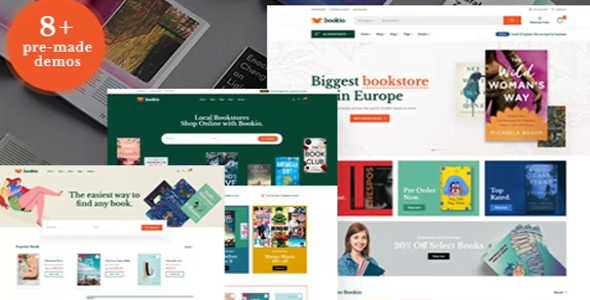 Bookio WordPress Theme 1.0.5 – Book Store WooCommerce Theme
 Nulled + Extended License Free Download