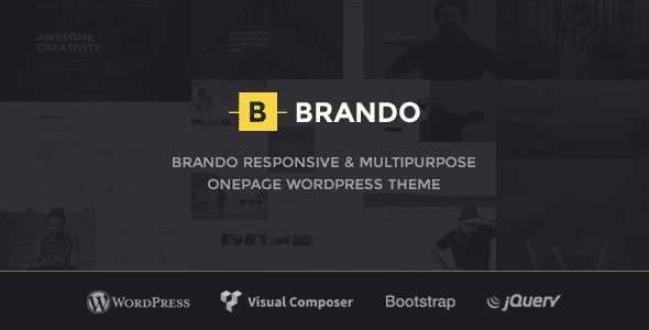 Brando WordPress Theme 1.9.7 – Responsive and Multipurpose OnePage Theme
 Nulled + Extended License Free Download