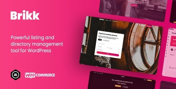 Brikk – Directory & Listing WordPress Theme 1.7.0.5
 Nulled + Extended License Free Download