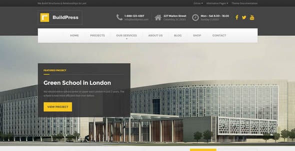 BuildPress Wordpress Theme - Nulled + Extended License