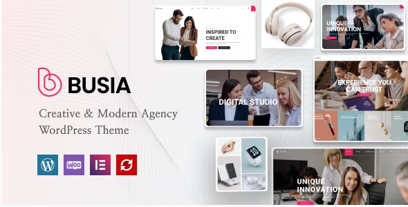 Busia – Creative Agency WordPress Theme 1.2.0
 Nulled + Extended License Free Download