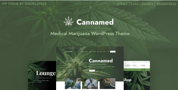 Cannamed – Cannabis & Marijuana WordPress Theme 1.0.7
 Nulled + Extended License Free Download