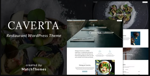 Caverta WordPress Theme 1.6.3 – Fine Dining Restaurant
 Nulled + Extended License Free Download