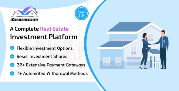 ChainCity – A Complete Real Estate Investment Platform Nulled + Extended License Free Download