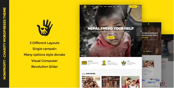 CharityHeart – Nonprofit WordPress Theme 1.8
 Nulled + Extended License Free Download