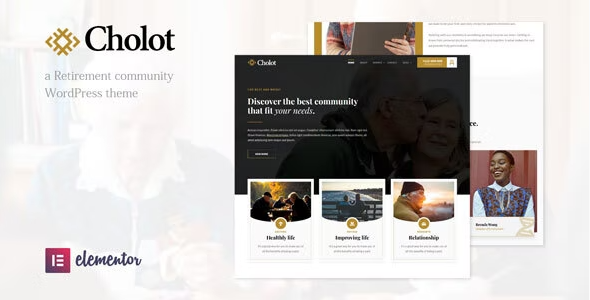Cholot – Retirement Community WordPress Theme 1.2
 Nulled + Extended License Free Download