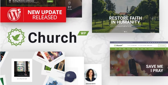 ChurchWP – A Contemporary WordPress Theme For Churches 2.2.0
 Nulled + Extended License Free Download