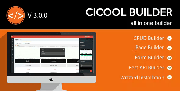 Cicool – Page, Form, Rest API and CRUD Generator 3.4.4 Nulled + Extended License Free Download