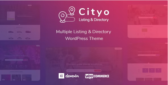 Cityo – Multiple Listing Directory WordPress Theme 1.1.22
 Nulled + Extended License Free Download