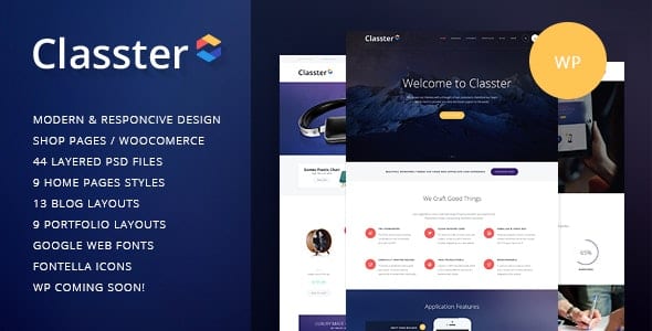 Classter Wordpress Theme - Nulled + Extended License