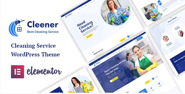 Cleener – Cleaning Services WordPress Theme 1.0
 Nulled + Extended License Free Download