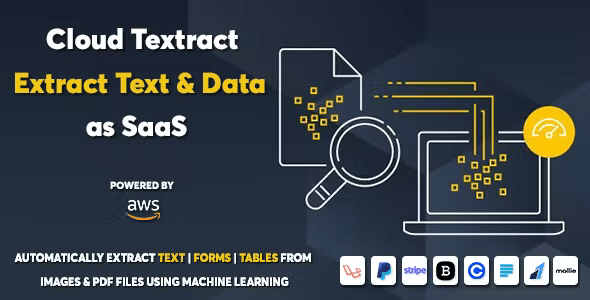 Cloud Textract – Extract Text and Data from Documents as SaaS Nulled + Extended License Free Download