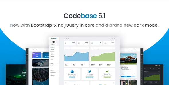 Codebase Bootstrap 5 Admin Dashboard Template & Laravel 9 Starter KitAC 5.1
 Nulled + Extended License Free Download