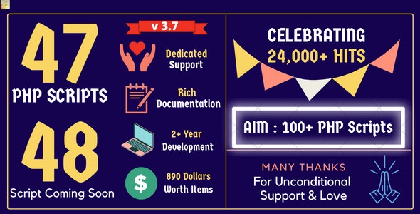 Codedaddy Mega PHP Bundle Mega Loot Offer Nulled + Extended License Free Download