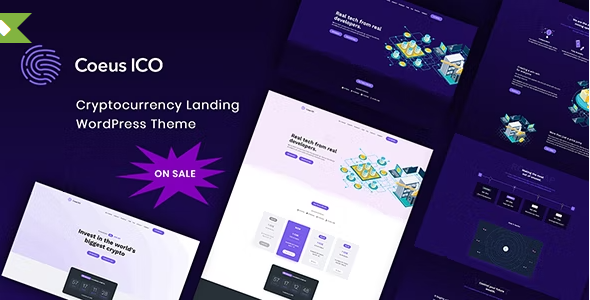 Coeus – Cryptocurrency Landing Page WordPress Theme 1.1.6
 Nulled + Extended License Free Download