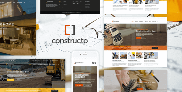 Constructo 4.2.2 – WP Construction Business Theme
 Nulled + Extended License Free Download