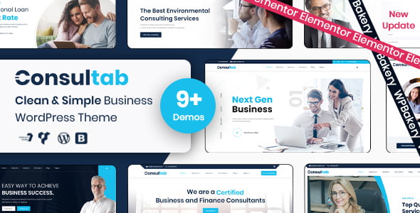 Consultab 2.3 – Consulting Business & Finance WordPress Theme
 Nulled + Extended License Free Download