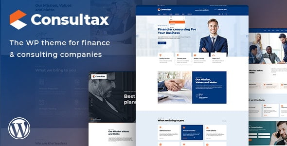 Consultax WordPress Theme 1.0.9.1 – Financial & Consulting
 Nulled + Extended License Free Download