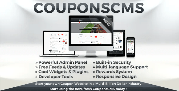Coupons CMS 7 Full Nulled + Extended License Free Download