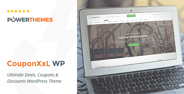 CouponXxL 1.9.3 – Deals Coupons & Discounts WP Theme
 Nulled + Extended License Free Download
