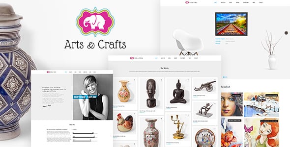 Crafts & Arts Wordpress Theme - Nulled + Extended License