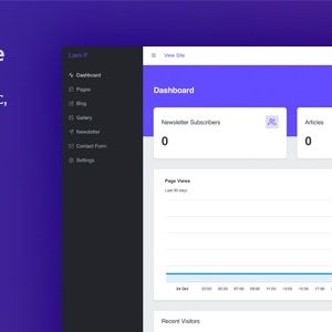 CreatorSpace – Personal Website CMS Nulled + Extended License Free Download