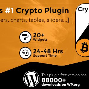 Cryptocurrency Widgets Pro WordPress Plugin - Nulled + Extended License