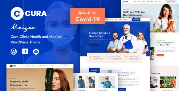 Cura WordPress Theme 1.0.3 – Medical Clinic Theme
 Nulled + Extended License Free Download