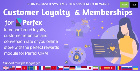 Customer Loyalty and Memberships for Perfex CRM Nulled + Extended License Free Download