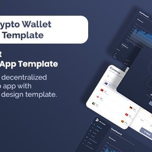 De-Crpyto Wallet – Cryptocurrency Web App React JS Template Nulled + Extended License Free Download