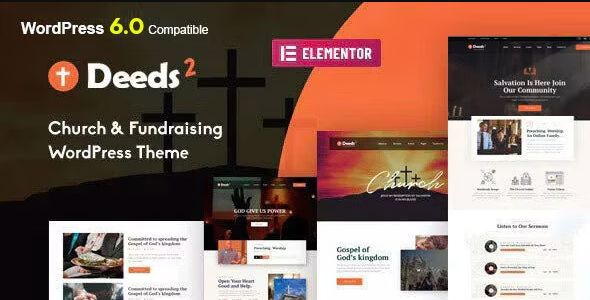 Deeds – Best Responsive Nonprofit Church WordPress Theme 8.9
 Nulled + Extended License Free Download