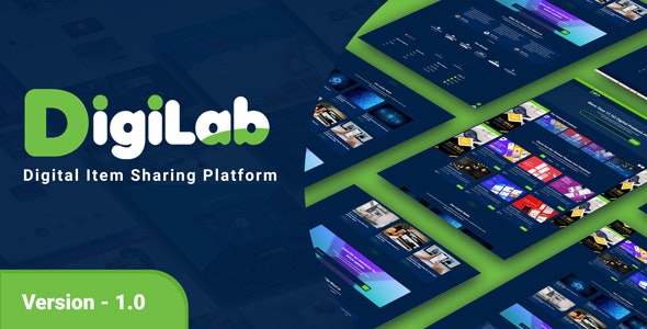 DigiLab – Digital Item Sharing Platform Nulled + Extended License Free Download