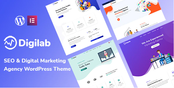 Digilab – Digital Marketing Agency WordPress Theme 1.0.2
 Nulled + Extended License Free Download
