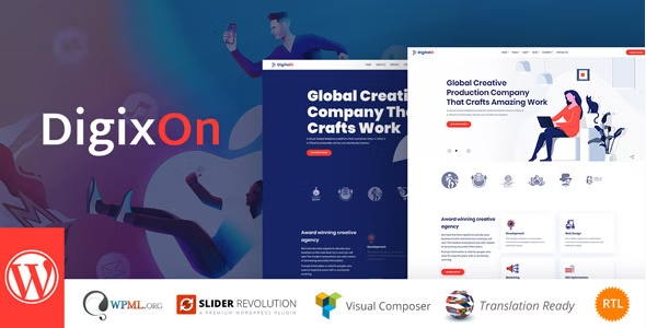 Digixon – Digital Marketing Strategy WP Theme 2.1
 Nulled + Extended License Free Download