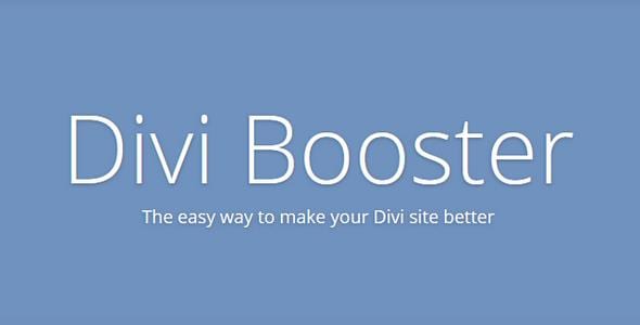 Divi Booster WordPress Plugin - Nulled + Extended License