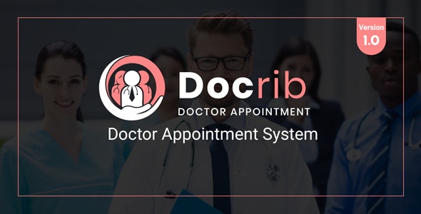Docrib – Doctor Appointment System Nulled + Extended License Free Download