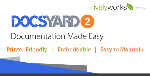 Docsyard – Easy Documentation Tool  3.1.0 Nulled + Extended License Free Download