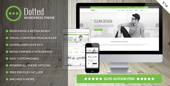 Dotted – Corporate Multipurpose WordPress Theme 1.1.1
 Nulled + Extended License Free Download