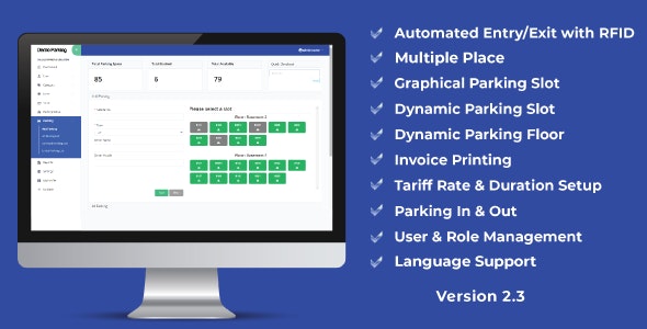 dParking | Car and Bike Parking Solutions Nulled + Extended License Free Download