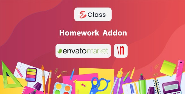 eClass Home Work Addon 1.3 Nulled + Extended License Free Download