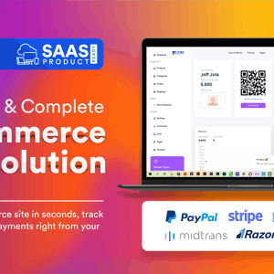 Ecom – Fast Multi Store Front Builder (SaaS) Nulled + Extended License Free Download