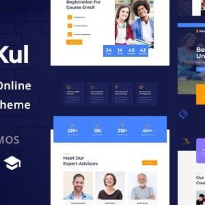 Edukul Wordpress Theme - Nulled + Extended License
