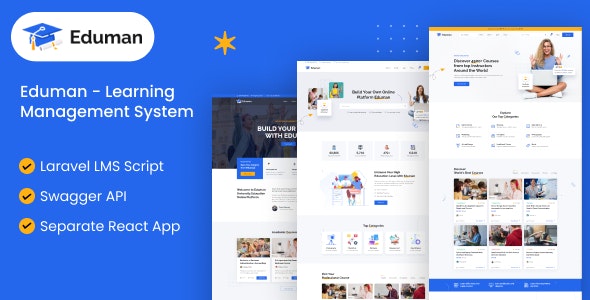 Eduman – Learning Management System Nulled + Extended License Free Download