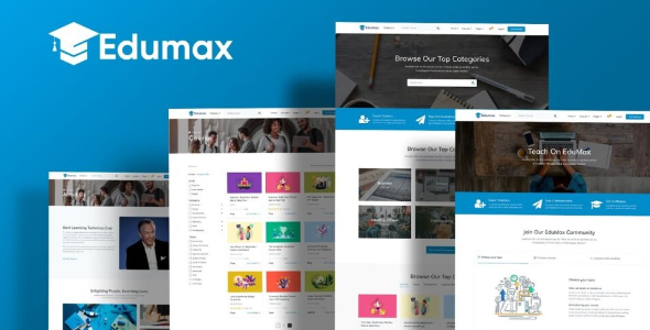 Edumax WordPress Theme 2.1.0 – To Build Online Course Portal Theme Nulled + Extended License Free Download