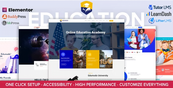 Edumodo – Education WordPress Theme 4.3.6
 Nulled + Extended License Free Download