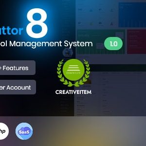 Ekattor 8 School Management System 1.9 Nulled + Extended License Free Download