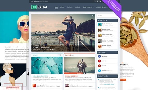 Elegant Themes Extra WordPress Theme 4.24.0
 Nulled + Extended License Free Download