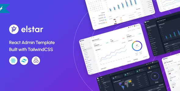 Elstar – React Tailwind Admin Template WordPress Theme 1.2.2
 Nulled + Extended License Free Download