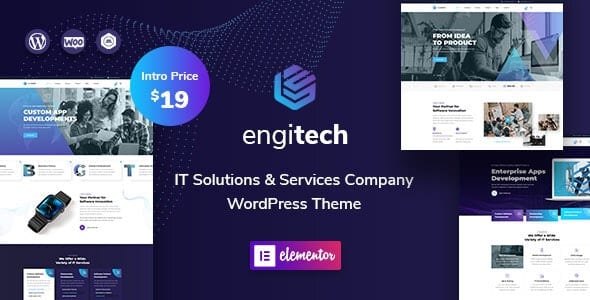 Engitech Wordpress Theme - Nulled + Extended License