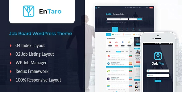 Entaro WordPress Theme 3.63.22 – Job Portal
 Nulled + Extended License Free Download